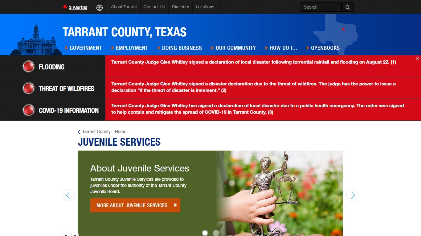 Juvenile Services - Tarrant County TX